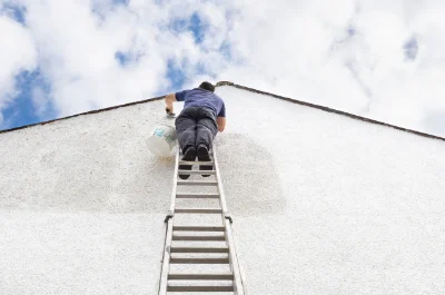 Peinture extérieure à Champsecret — façades et ravalement